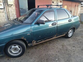 1998 Lada (ВАЗ) 2110, зелёный, 64000 рублей, вид 5