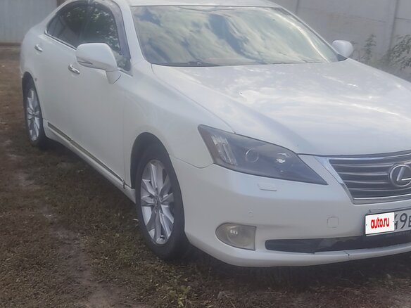 2010 Lexus ES 350 V Рестайлинг, белый, 1400000 рублей - вид 2