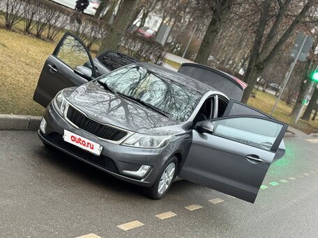 2012 Kia Rio 4-speed III, серый, 647000 рублей, вид 2