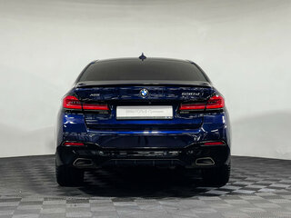 2021 BMW 5 серии 530d xDrive VII (G30/G31/G38) Рестайлинг, синий, 5348000 рублей, вид 4