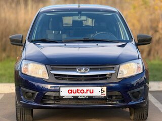 2016 Lada (ВАЗ) Granta I, синий, 490000 рублей, вид 4