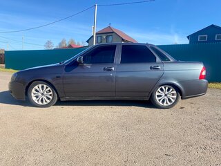 2014 Lada (ВАЗ) Priora I Рестайлинг, серый, 380000 рублей, вид 5
