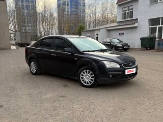 2007 Ford Focus II Рестайлинг, чёрный, 250000 рублей, вид 2