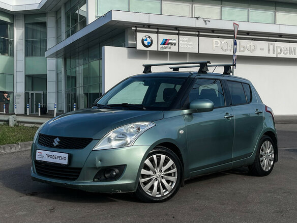 2011 Suzuki Swift IV, зелёный, 597000 рублей