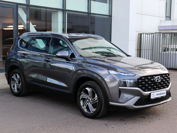 2023 Hyundai Santa Fe IV Рестайлинг, серый, 3690000 рублей - вид 2