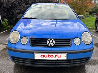 2003 Volkswagen Polo IV, синий, 377000 рублей, вид 1