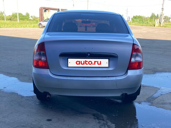 2008 Lada (ВАЗ) Kalina I, серый, 200000 рублей - вид 3