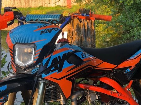 2025 Kayo Evolution YX140EM, оранжевый, 85000 рублей, вид 5