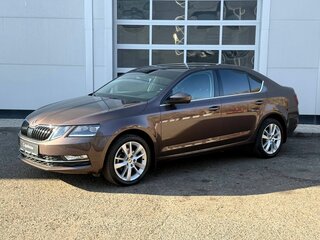 2017 Skoda Octavia III (A7) Рестайлинг, коричневый, 1800000 рублей, вид 1