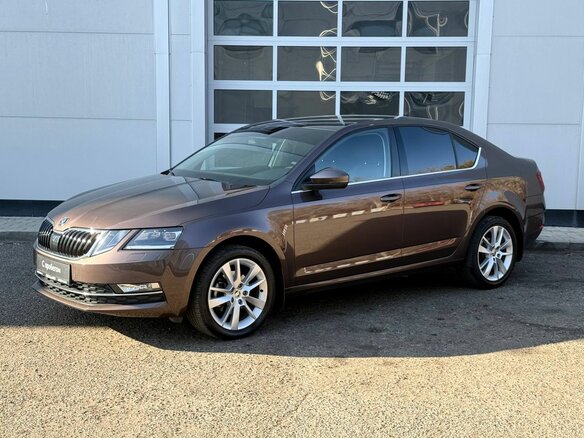 2017 Skoda Octavia III (A7) Рестайлинг, коричневый, 1800000 рублей