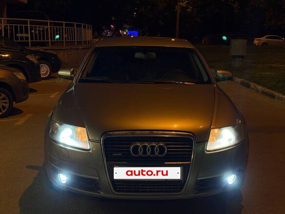 2008 Audi A6 III (C6), бежевый, 560000 рублей - вид 5