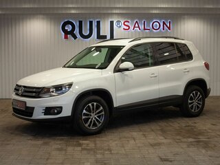 2014 Volkswagen Tiguan I Рестайлинг, белый, 1345000 рублей, вид 1