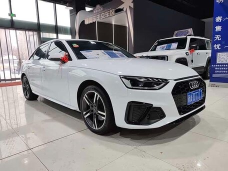 2022 Audi A4 35 TFSI V (B9) Рестайлинг, белый, 2257000 рублей, вид 3