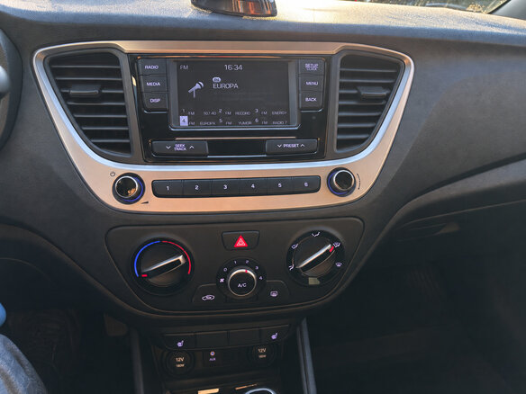 2017 Hyundai Solaris II, синий - вид 10