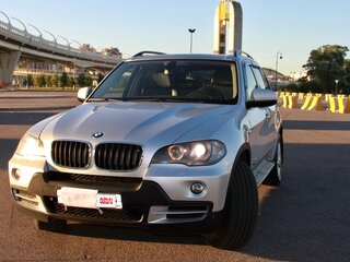 2009 BMW X5 30i II (E70), серебристый, 1700000 рублей, вид 1