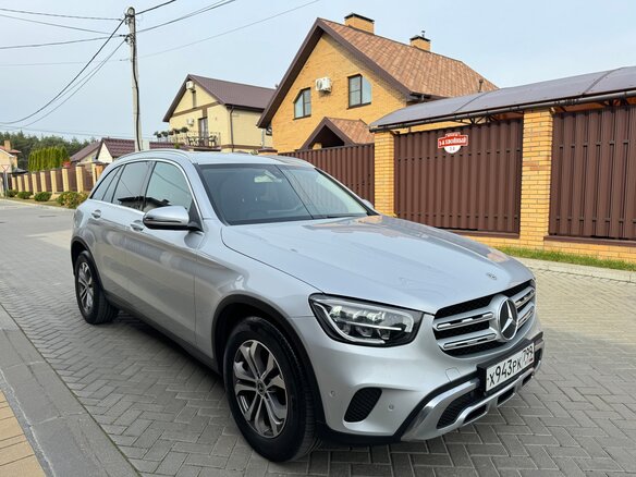 2019 Mercedes-Benz GLC 220 d I (X253) Рестайлинг, серебристый - вид 8