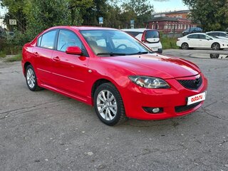 2008 Mazda 3 I (BK) Рестайлинг, красный, 650000 рублей, вид 4