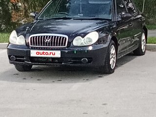 2002 Hyundai Sonata IV (EF) Рестайлинг, чёрный, 370000 рублей, вид 1