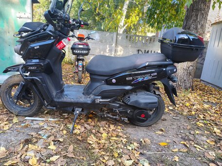 2026 Bajaj 125 Classic, чёрный, 80000 рублей, вид 4