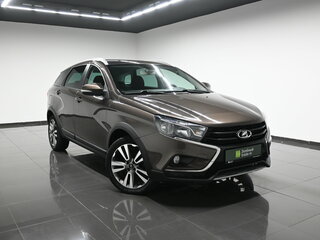 2017 Lada (ВАЗ) Vesta SW Cross I, коричневый, 895000 рублей, вид 5