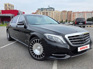 2016 Mercedes-Benz Maybach S-Класс 500 I (X222), чёрный, 5500000 рублей, вид 4