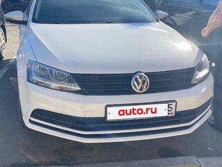 2015 Volkswagen Jetta VI Рестайлинг, белый, 1150000 рублей, вид 2