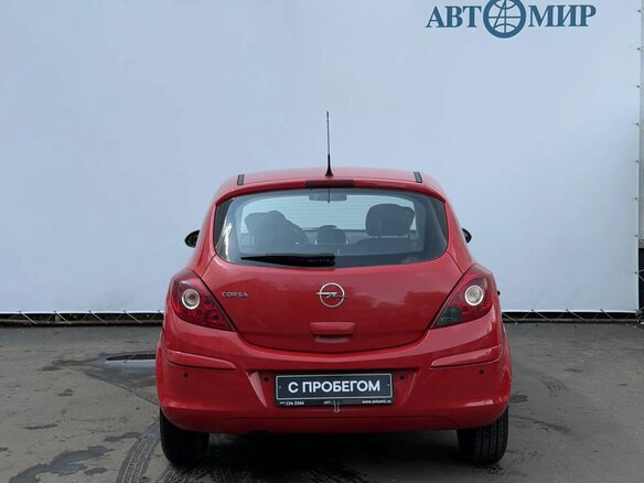 2010 Opel Corsa D, красный - вид 6