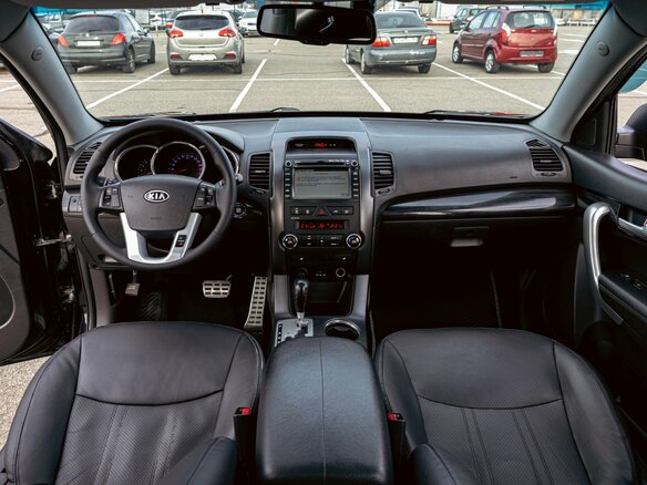 2012 Kia Sorento II, чёрный, 1495000 рублей - вид 15
