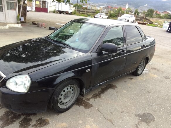 2008 Lada (ВАЗ) Priora I, синий, 178000 рублей - вид 1