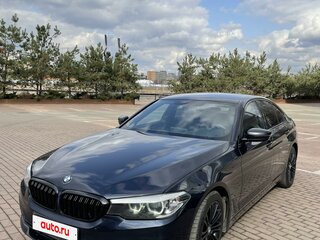 2018 BMW 5 серии 520d VII (G30/G31/G38), синий, 3150000 рублей, вид 2