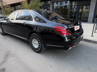 2018 Mercedes-Benz Maybach S-Класс 560 I (X222) Рестайлинг, чёрный, 3452000 рублей, вид 3