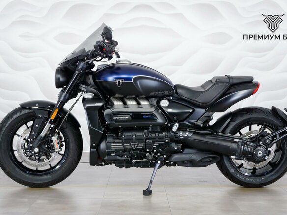 2024 Triumph Rocket 3, чёрный, 2599000 рублей - вид 1
