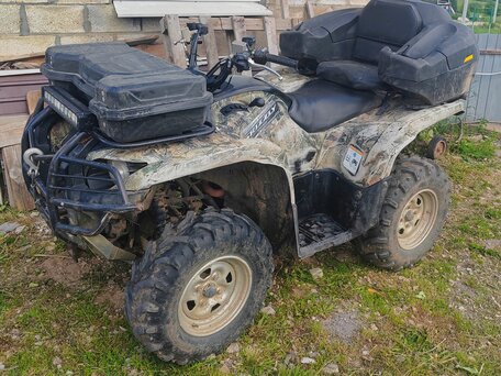 2012 Yamaha Grizzly 700, зелёный, 580000 рублей, вид 2