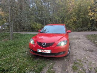 2007 Mazda 3 I (BK) Рестайлинг, красный, 430000 рублей, вид 2