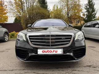 2018 Mercedes-Benz S-Класс AMG 63 AMG Long III (W222, C217) Рестайлинг, чёрный, 7300000 рублей, вид 3