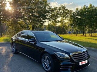 2020 Mercedes-Benz S-Класс 450 Long VI (W222, C217) Рестайлинг, чёрный, 6500000 рублей, вид 3