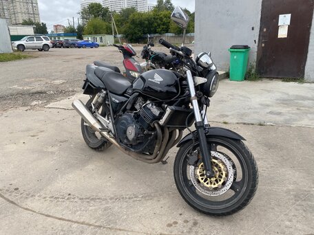 1995 Honda CB 400 Super Four, чёрный, 190000 рублей, вид 2