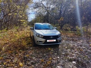 2019 Lada (ВАЗ) Vesta I, серебристый, 1070000 рублей, вид 2