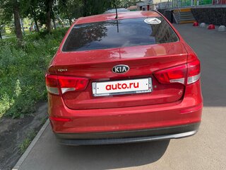 2016 Kia Rio III Рестайлинг, красный, 950000 рублей, вид 3