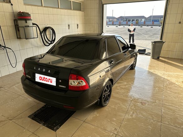 2017 Lada (ВАЗ) Priora I Рестайлинг, чёрный, 750000 рублей - вид 2