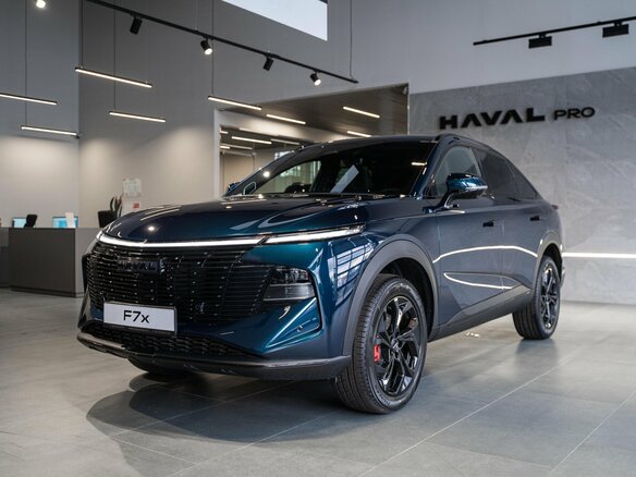 2026 Haval F7x II, синий - вид 1