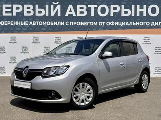 2014 Renault Sandero II, серебристый, 584000 рублей, вид 1