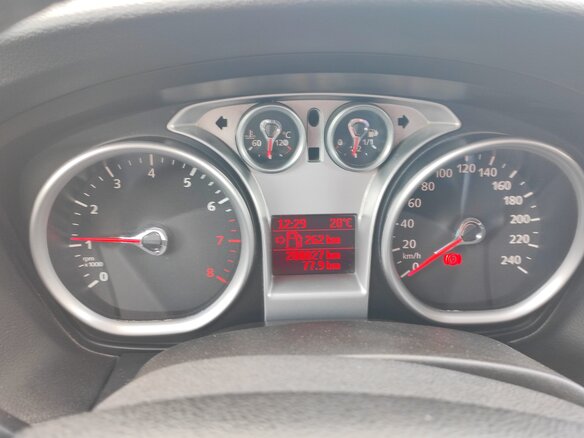 2008 Ford Focus II Рестайлинг, чёрный - вид 9