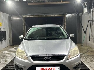 2008 Ford Focus II Рестайлинг, серебристый, 430000 рублей, вид 2