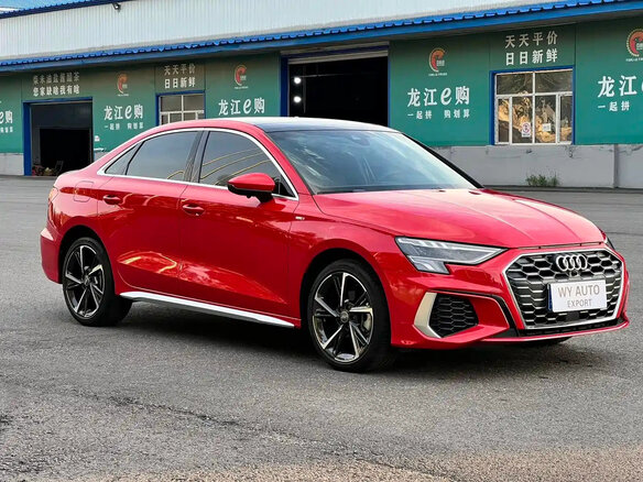 2023 Audi A3 35 TFSI Long IV (8Y), красный - вид 2