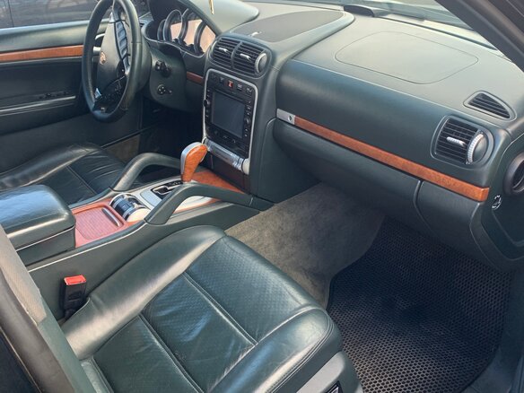 2006 Porsche Cayenne S I (955), зелёный - вид 12