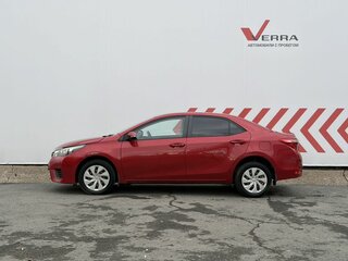 2013 Toyota Corolla XI (E160, E170, E180), красный, 1250000 рублей, вид 2