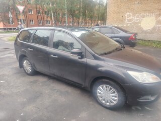 2008 Ford Focus II Рестайлинг, чёрный, 400000 рублей, вид 4
