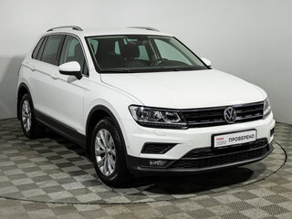 2018 Volkswagen Tiguan II, белый, 1999900 рублей, вид 3