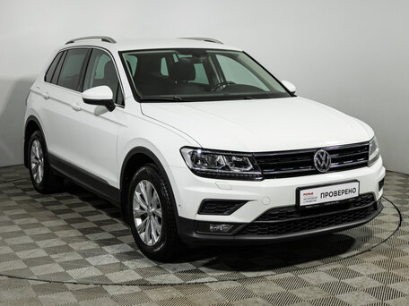 2018 Volkswagen Tiguan II, белый, 1999900 рублей, вид 3